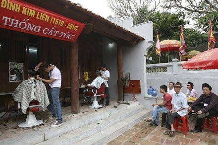 Посёлок парикмахеров в центре Ханоя - ảnh 3